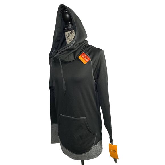 Champion Men's Size M Jacket Hoodie Pullover Duo Dry Turtleneck Thumb holes NEW - Picture 3 of 13